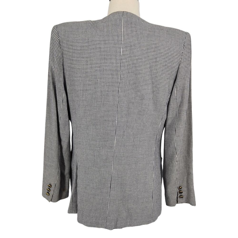 Vintage Sasson Preppy Double Breasted Tailored Blazer - Picture 4 of 8